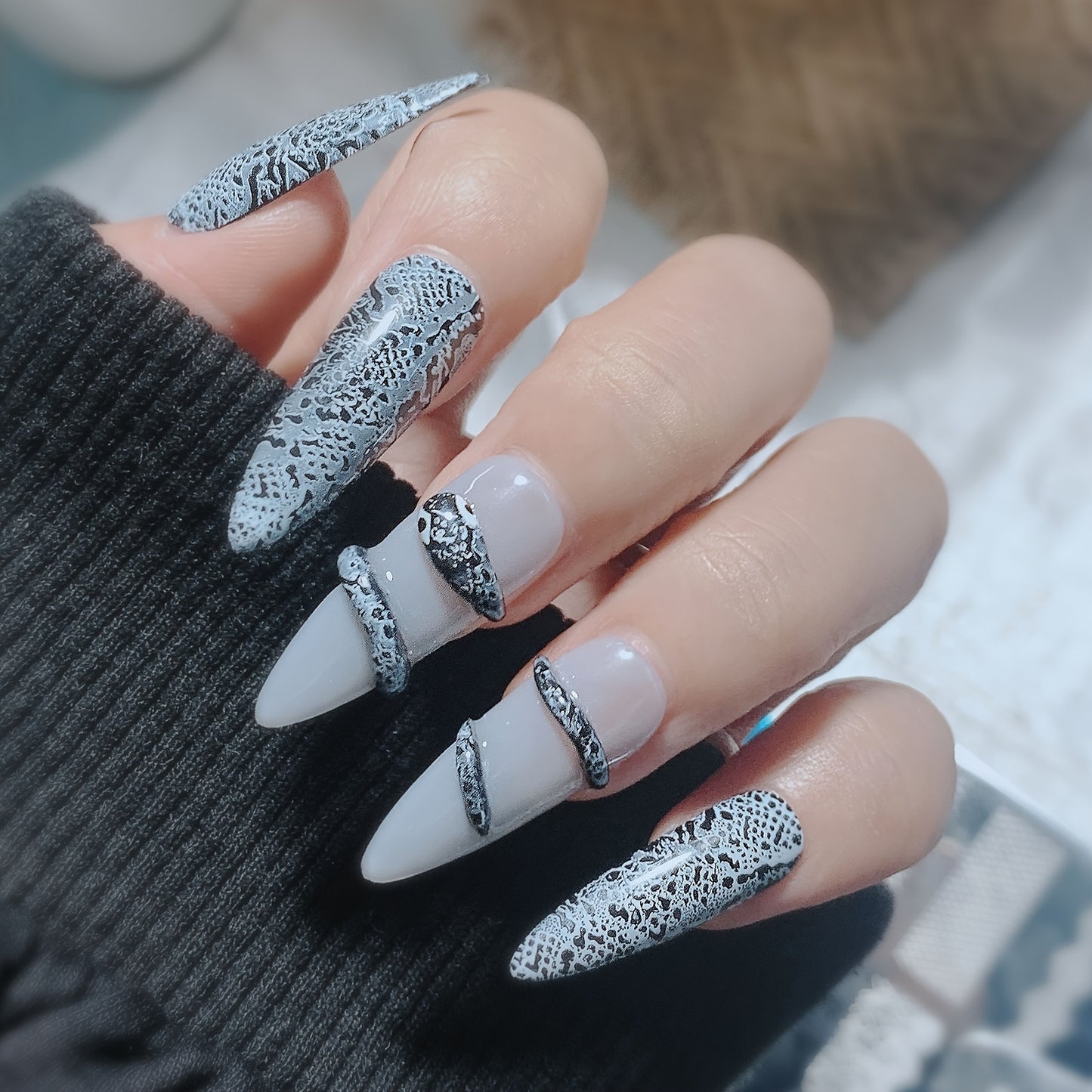 Manicure Printing Template Pattern Transfer Tool