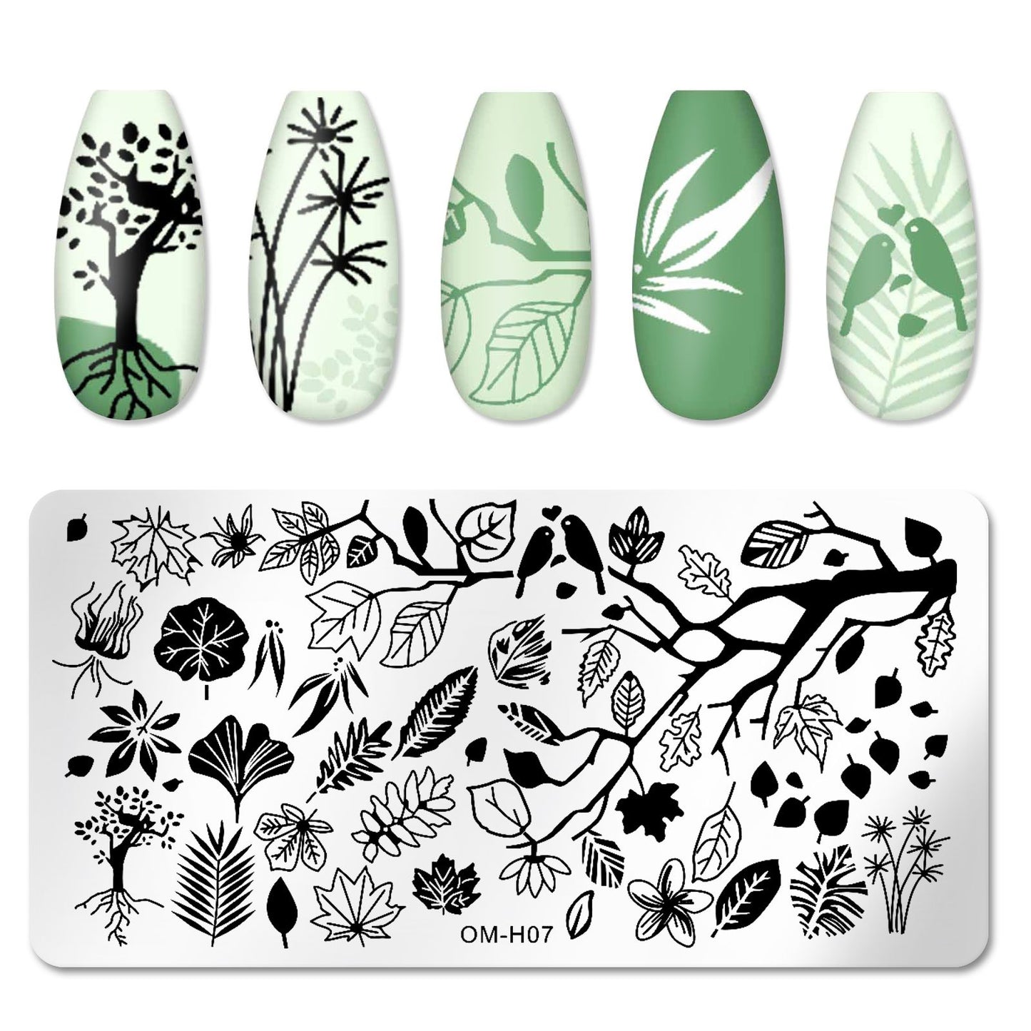 Manicure Printing Template Pattern Transfer Tool