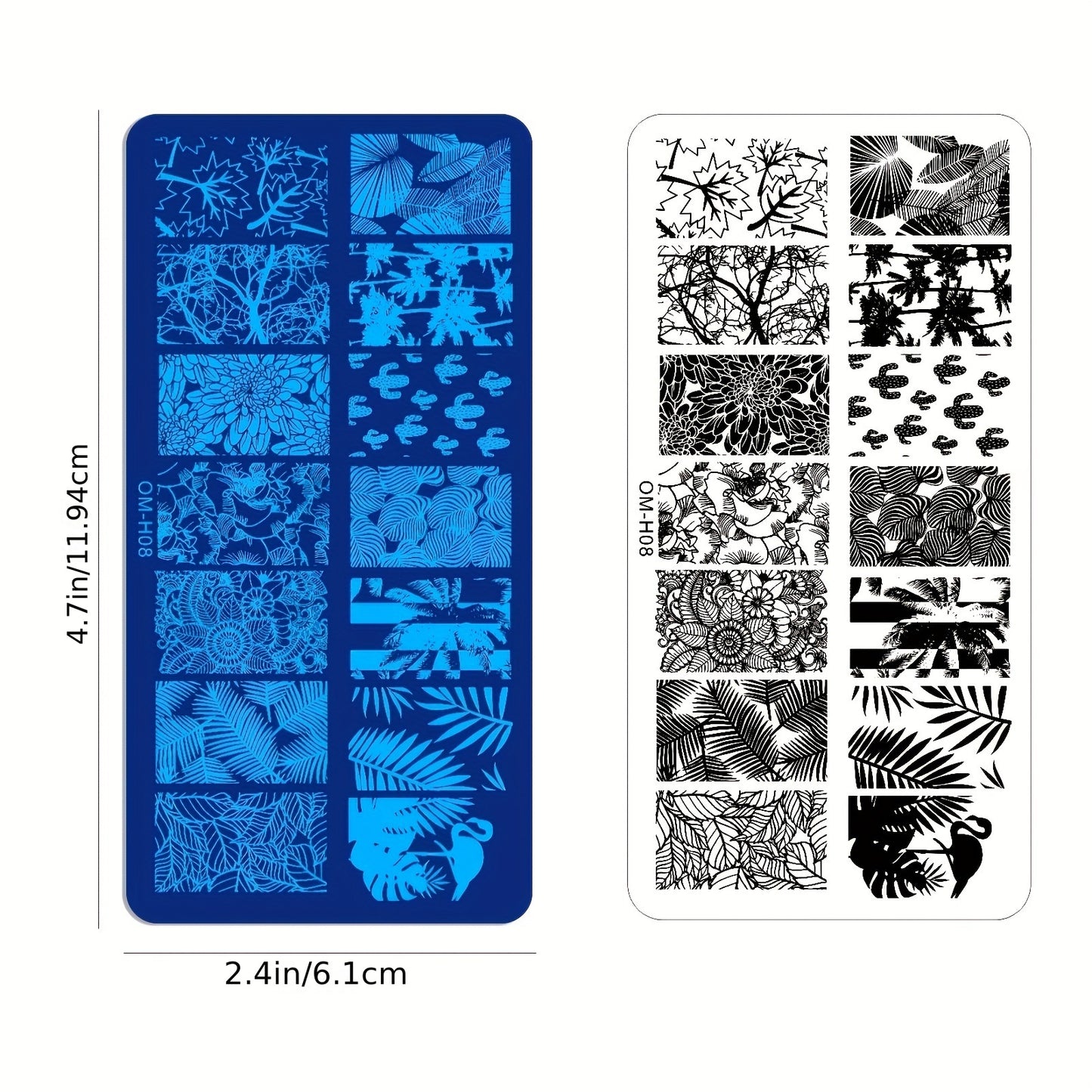 Manicure Printing Template Pattern Transfer Tool