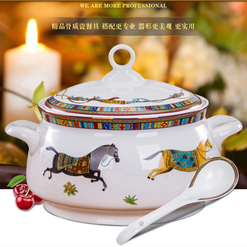Cutlery Dinnerware Set Dinner Set Giveaways Contemporary Cup Kit Kitchenware Porcelain Tableware and Ceramics 2024 Jingdezhen