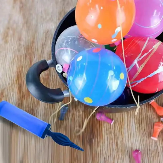 Handheld Plastic Balloon Air Pump Inflator Party Supplies Inflatable Floats Balloons Accessories Collection