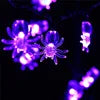 Led Orange Pumpkin String Light for Halloween Christmas New Year Decoration Festival Atmosphere Party Supplies