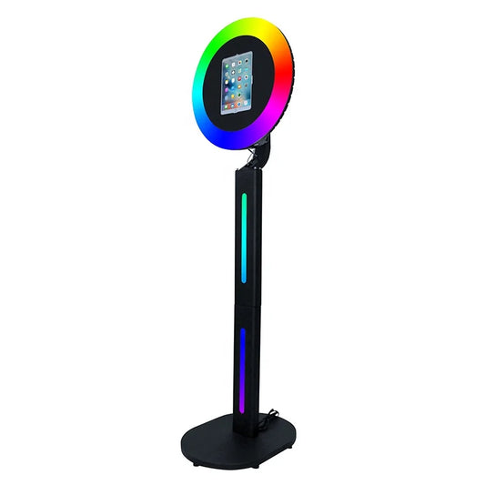Party Supplies Ring Light Rotate Photo Booth Shell Support Pro Air iPad Photo Booth Shell with USA Warehouse