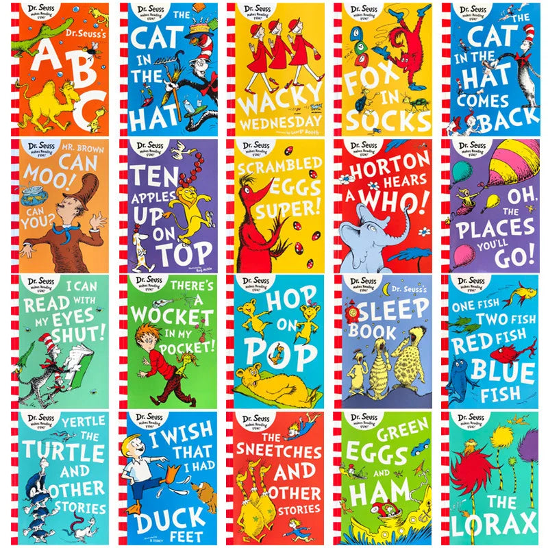 Dr. Seuss 5 Set Children English Picture Story Book