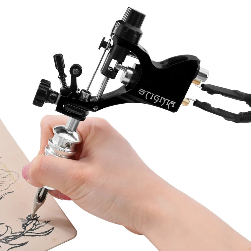 Original Swiss Motor Roatry Tattoo Machine Withe Aluminum Frame Tattoo Gu Black Stigma Rotary Tattoo Machine