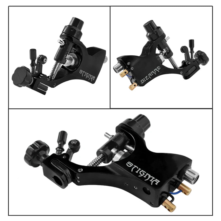 Original Swiss Motor Roatry Tattoo Machine Withe Aluminum Frame Tattoo Gu Black Stigma Rotary Tattoo Machine