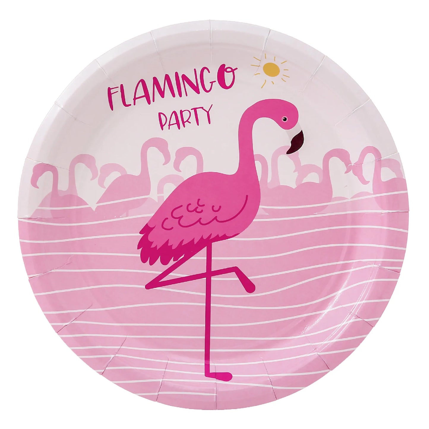 New Flamingo Party Tableware Hawaiian Party Supplies Disposable Party Tableware Cups Plate Paper Tablecloth Baby Shower Supplies