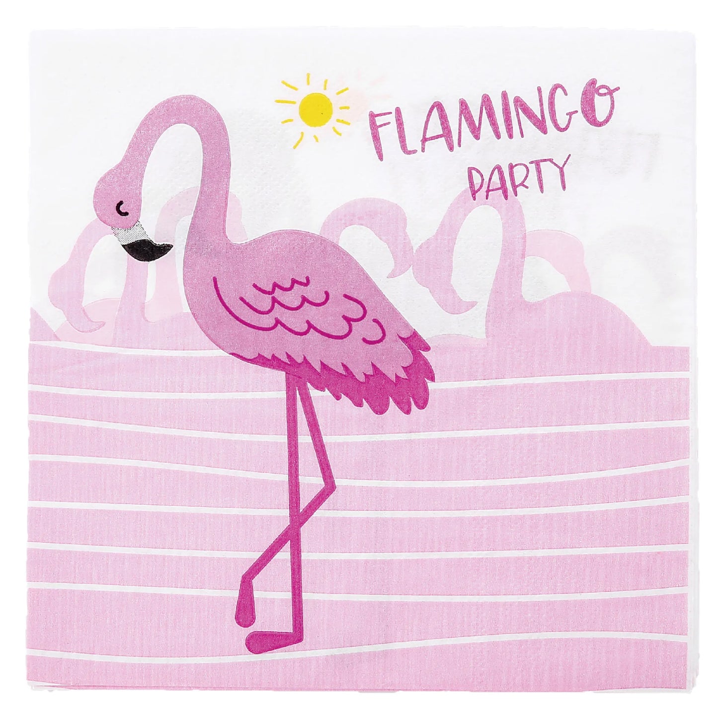 New Flamingo Party Tableware Hawaiian Party Supplies Disposable Party Tableware Cups Plate Paper Tablecloth Baby Shower Supplies