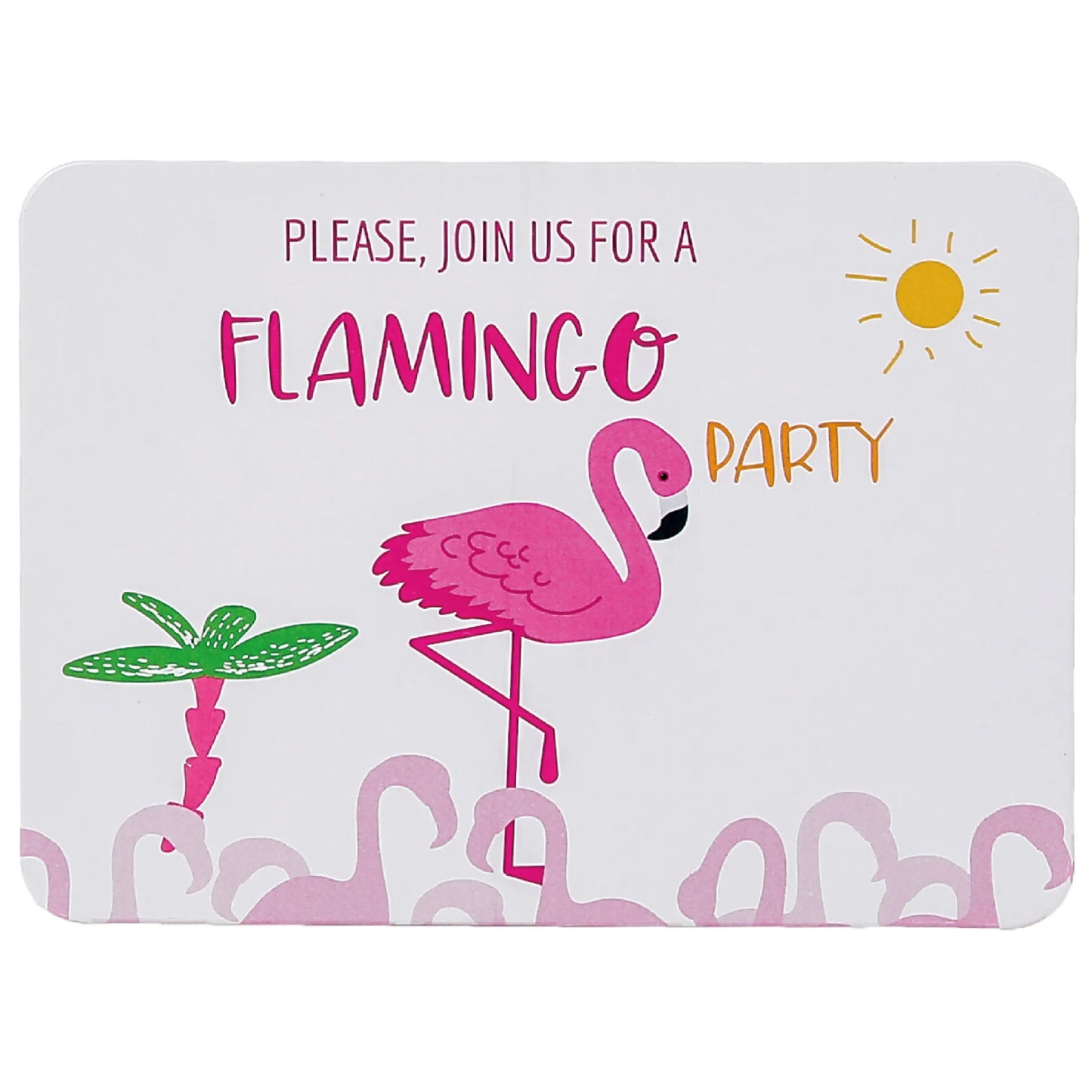 New Flamingo Party Tableware Hawaiian Party Supplies Disposable Party Tableware Cups Plate Paper Tablecloth Baby Shower Supplies