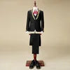 New Arrival  Children Clothing Show Boy's Suits Black Decoration Kids Clothing