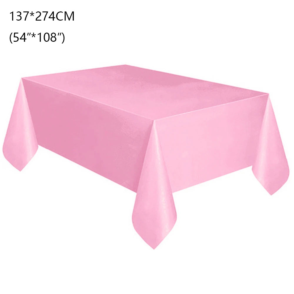 New Flamingo Party Tableware Hawaiian Party Supplies Disposable Party Tableware Cups Plate Paper Tablecloth Baby Shower Supplies