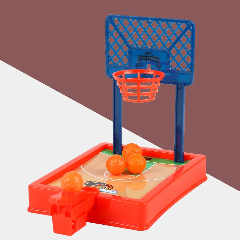 Mini Basketball Machine Desktop Portable Travel Or Office Game Set Suitable For Indoor Or Outdoor Use Fun Toys Gifts