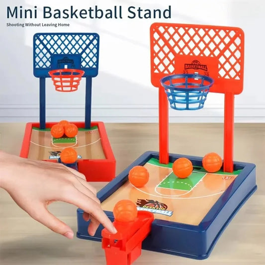 Mini Basketball Machine Desktop Portable Travel Or Office Game Set Suitable For Indoor Or Outdoor Use Fun Toys Gifts