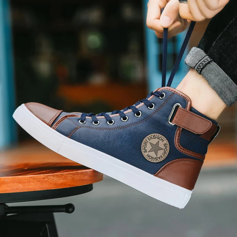 Men's High Top Luxury Sneakers