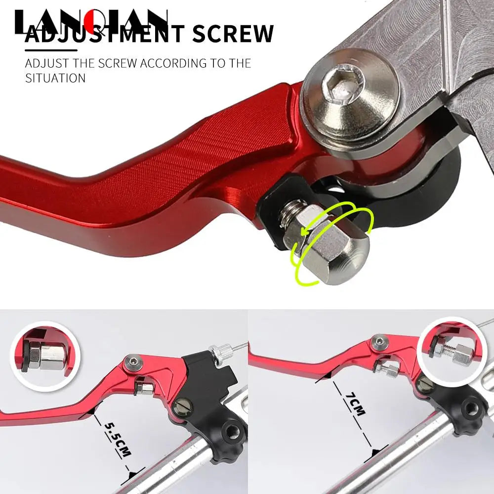 Dirt Bike For HONDA XR230 XR250 XR400 MOTARD XR650R Motorcoss Pit Dirt Bike Pivot Foldable Brake Clutch Levers With XR
