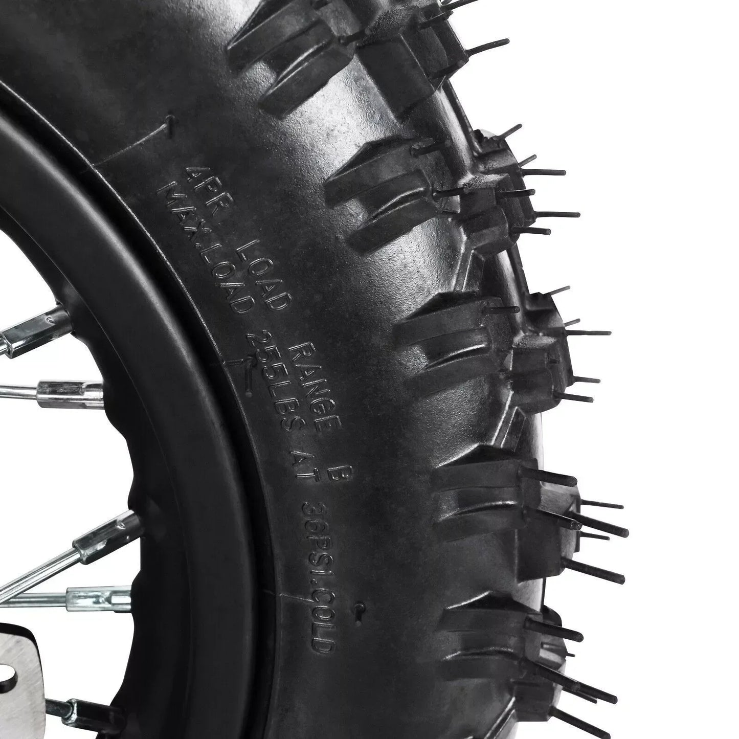 TDPRO 10" Rear Wheel 3.00-10 Rim Tire Tyre Disc Brake Wheel fo Dirt Pit Bike 50cc 70cc 90 Motorcycle
