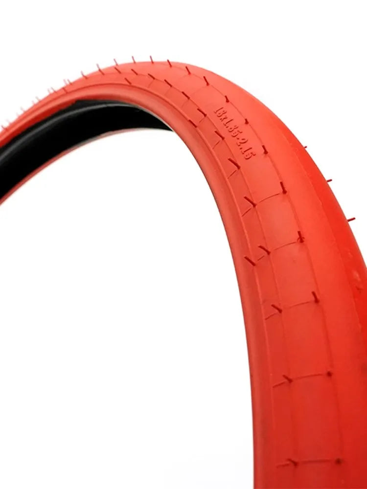 Dirt bike motorcycle small red tyre to prevent punctured tire forest field special low pressure inner tube tyre