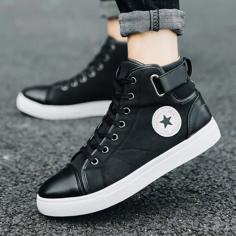 Men's High Top Luxury Sneakers