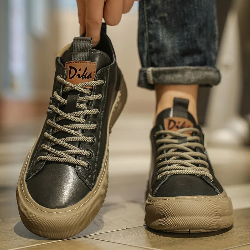 Men's Casual Sports Shoes Are Fashionable, Retro, Classic, and Handcrafted, Breathable and Warm for All Seasons, Suitable for Daily Wear, Outdoor Sports, Mountaineering, and Hiking, Durable and Wear-Resistant, Not Easily Dirt