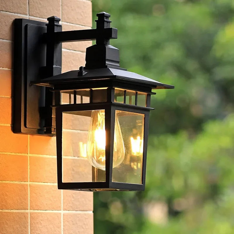 outward Wall Lamp Outdoor Lamp Waterproof Garden Lamp Balcony Wall Lamp Stairway Aisle Entrance Door Outdoor Wall Lamp