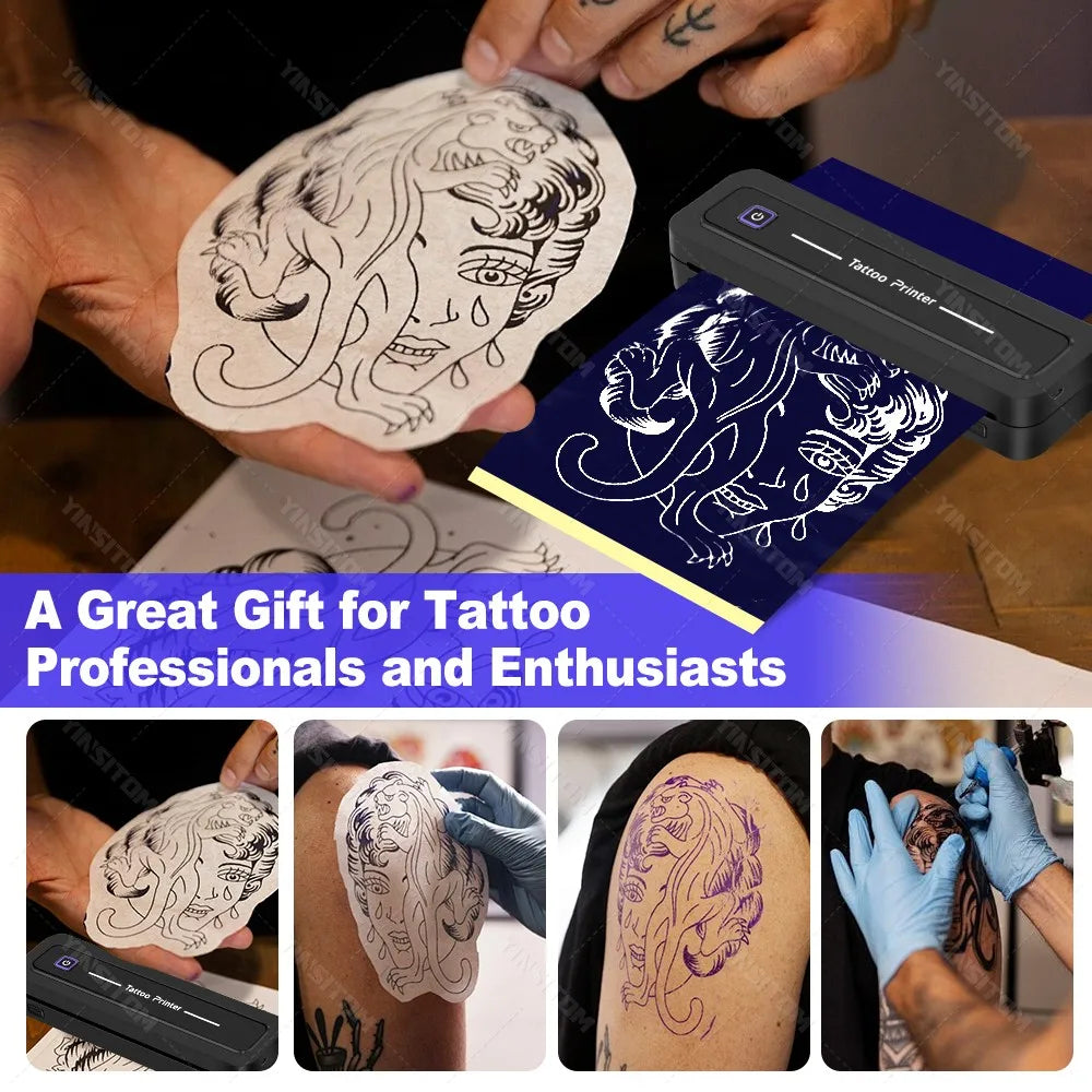 Tattoo Transfer Machine Stencils Device Copier Printer Drawing Thermal Tools For Tattoo Photos Transfer Paper Copy For beginner