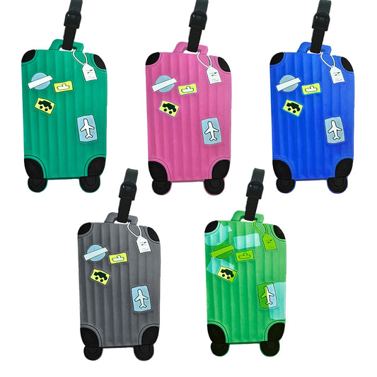 Multifunctional Anti - Loss Luggage Tag: Durable, Privacy - Protected, Waterproof & Boarding Pass Compatible