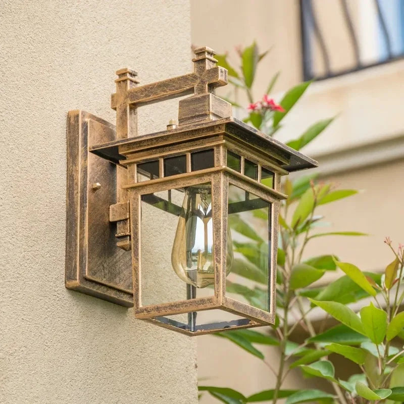 outward Wall Lamp Outdoor Lamp Waterproof Garden Lamp Balcony Wall Lamp Stairway Aisle Entrance Door Outdoor Wall Lamp
