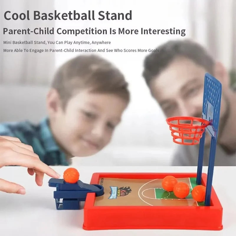 Mini Basketball Machine Desktop Portable Travel Or Office Game Set Suitable For Indoor Or Outdoor Use Fun Toys Gifts