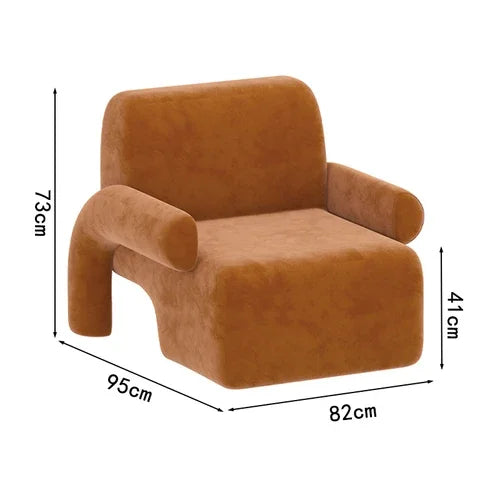 Sectional Single Sofas Modern Elegant Lounge Nordic Sofa Minimalist Luxury Sillas Para Sala De Estar Furniture For Bedroom