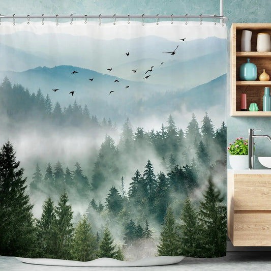 Home shower curtains for bathroom waterproof fabric Modern Nordic style bathroom Curtains shower curtain 180x200 240x180 .