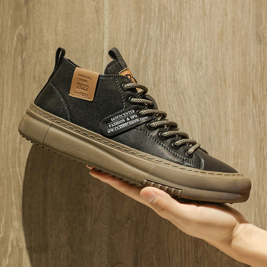 Men's Casual Sports Shoes Are Fashionable, Retro, Classic, and Handcrafted, Breathable and Warm for All Seasons, Suitable for Daily Wear, Outdoor Sports, Mountaineering, and Hiking, Durable and Wear-Resistant, Not Easily Dirt