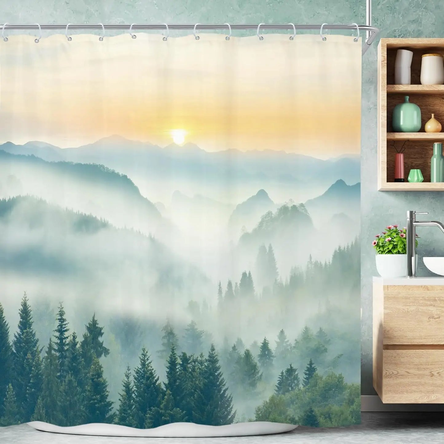 Home shower curtains for bathroom waterproof fabric Modern Nordic style bathroom Curtains shower curtain 180x200 240x180 .