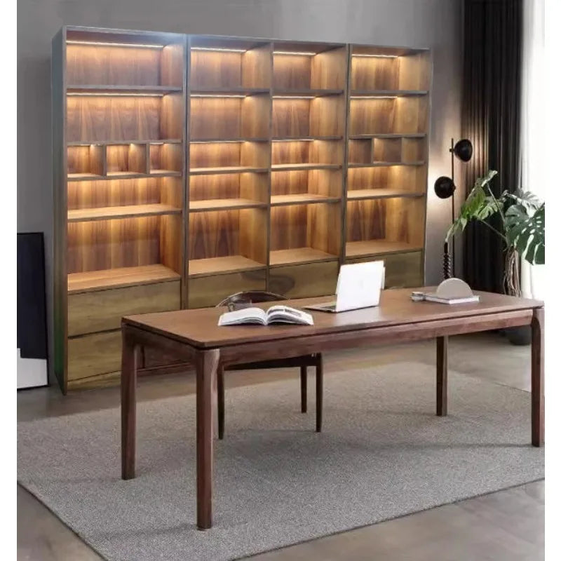Wooden Bookshelf Design Living Room Book Shelf Library Storage Cabinet Book Shelvese Bookshelf Bookcase