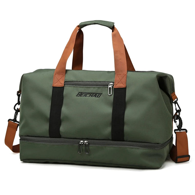 Luggage Bag Leisure Travel Large Capacity Breathable Waterproof Wear-resistant Men's and Women's One Shoulder Crossbody Bags