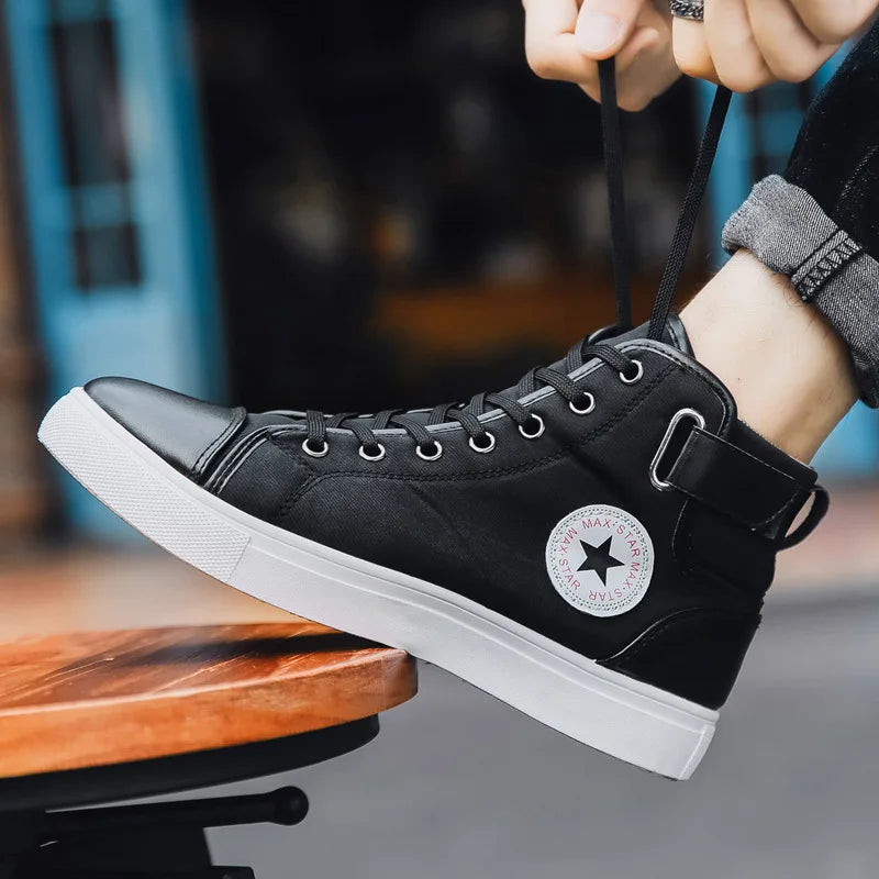 Men's High Top Luxury Sneakers