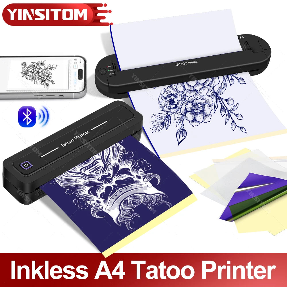 Tattoo Transfer Machine Stencils Device Copier Printer Drawing Thermal Tools For Tattoo Photos Transfer Paper Copy For beginner