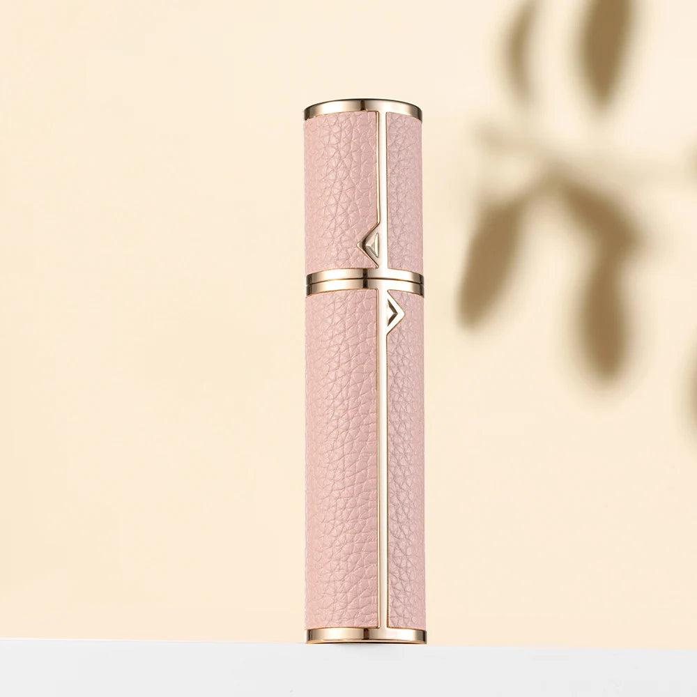 5/8/10ml PU leather mini perfume Atomizer Bottle Sprayer Suitable for Boarding Tight Sealing Travel Customized Refillable Bottle