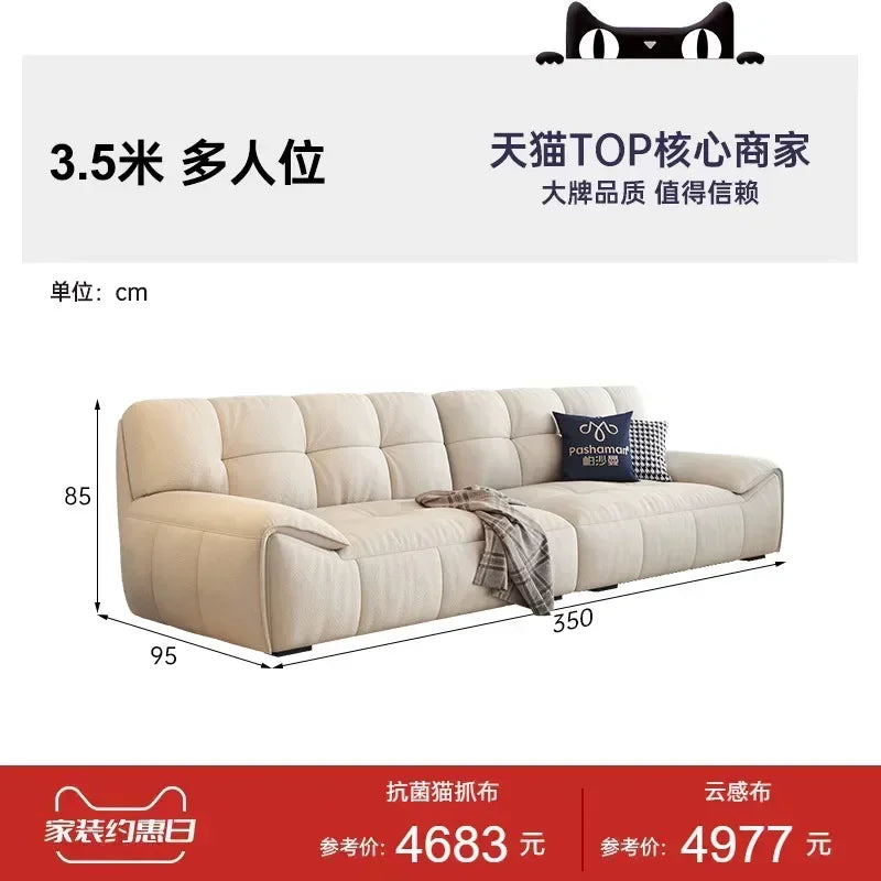 Light Luxury Relaxing Sofa Luxury Comfortable Italiano Designer Sofa Bed Lazy Halloween Reclining Divano Letto Home Decoration