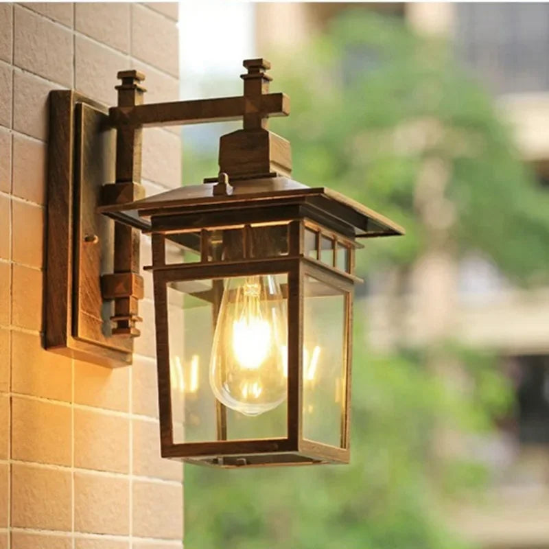 outward Wall Lamp Outdoor Lamp Waterproof Garden Lamp Balcony Wall Lamp Stairway Aisle Entrance Door Outdoor Wall Lamp