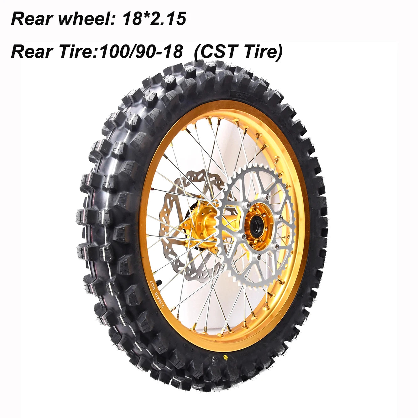 SUR Electric Dirt Bike Ultra bee Modified Off-Road Wheelset 21 front /18 rear wheelset dirt bike tires UB Mod Off-road wheelset