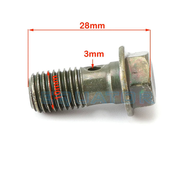 Dirt Bike Pit  Monkey  50cc 70cc 90cc 110cc 125cc 140cc  Oil fuel petrol Cooler Hose Line Pipe Tube with M10 oil Scraw