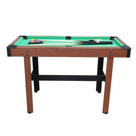 Hot Sale 4ft Snooker Pool Table Indoor Gaming With MDF Cushion And PVC Pocket Billiard Table Promotion
