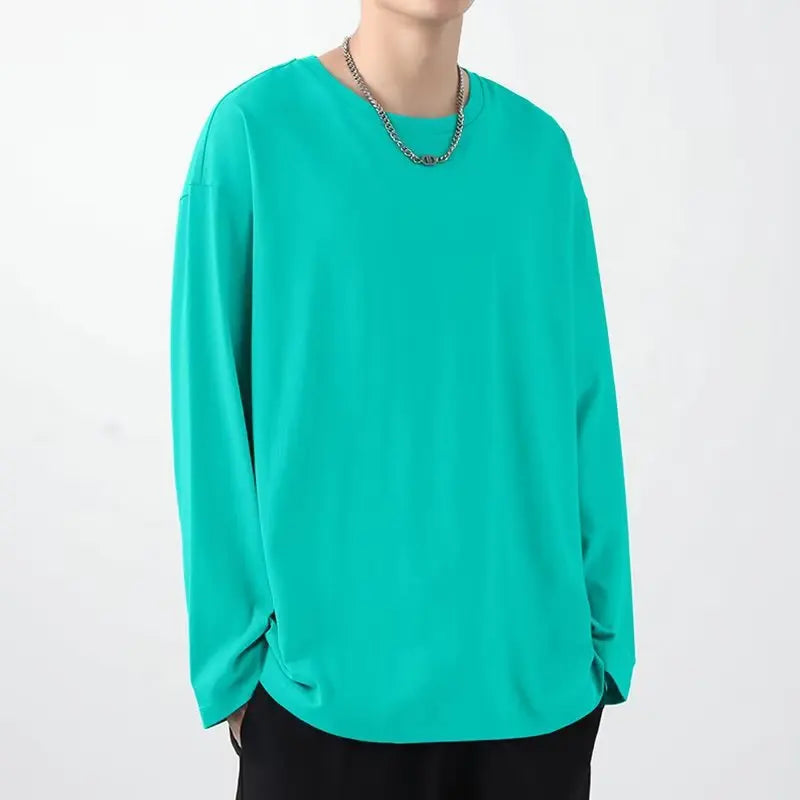 New Men's Pullover Hoodie Teen Long Sleeve Top
