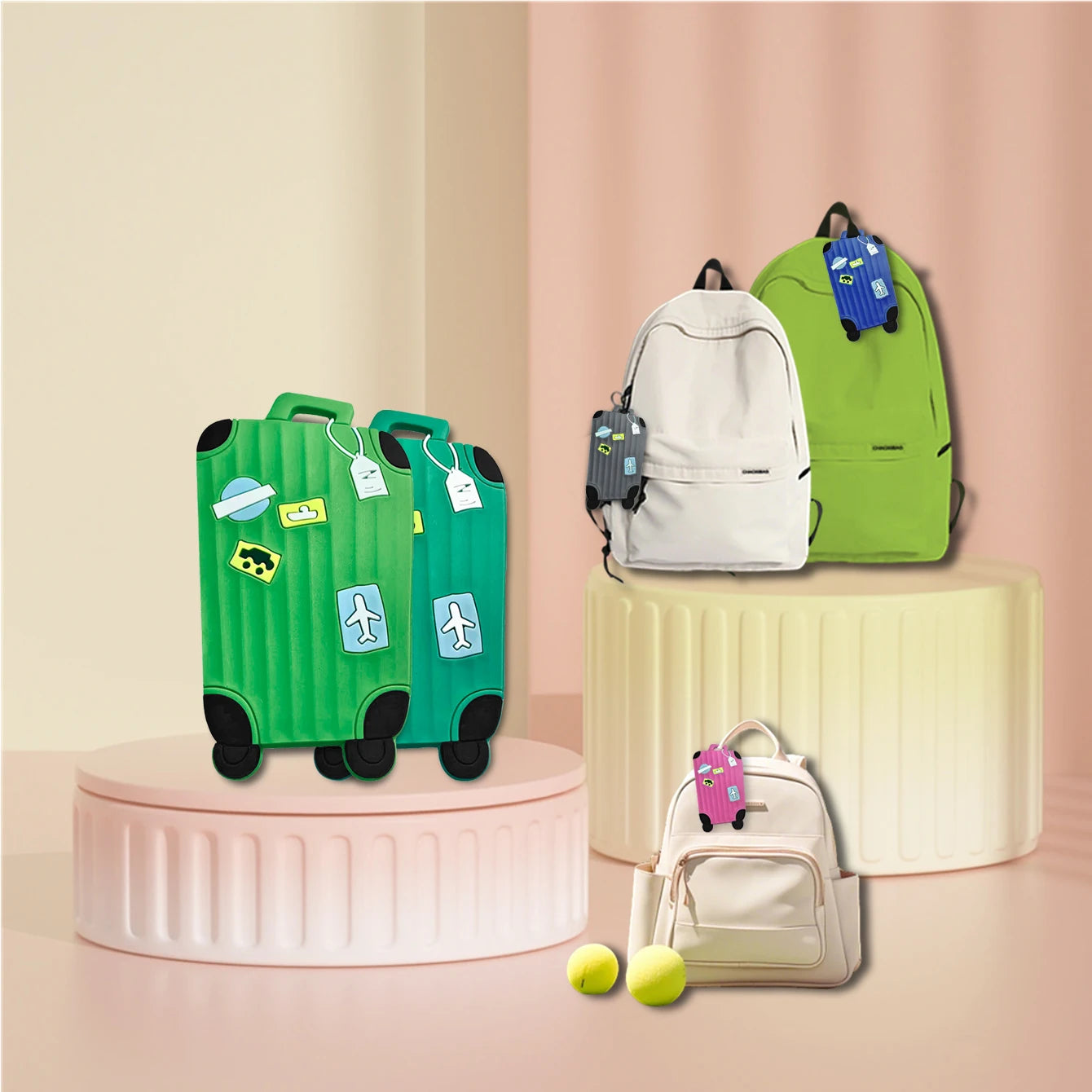 Multifunctional Anti - Loss Luggage Tag: Durable, Privacy - Protected, Waterproof & Boarding Pass Compatible