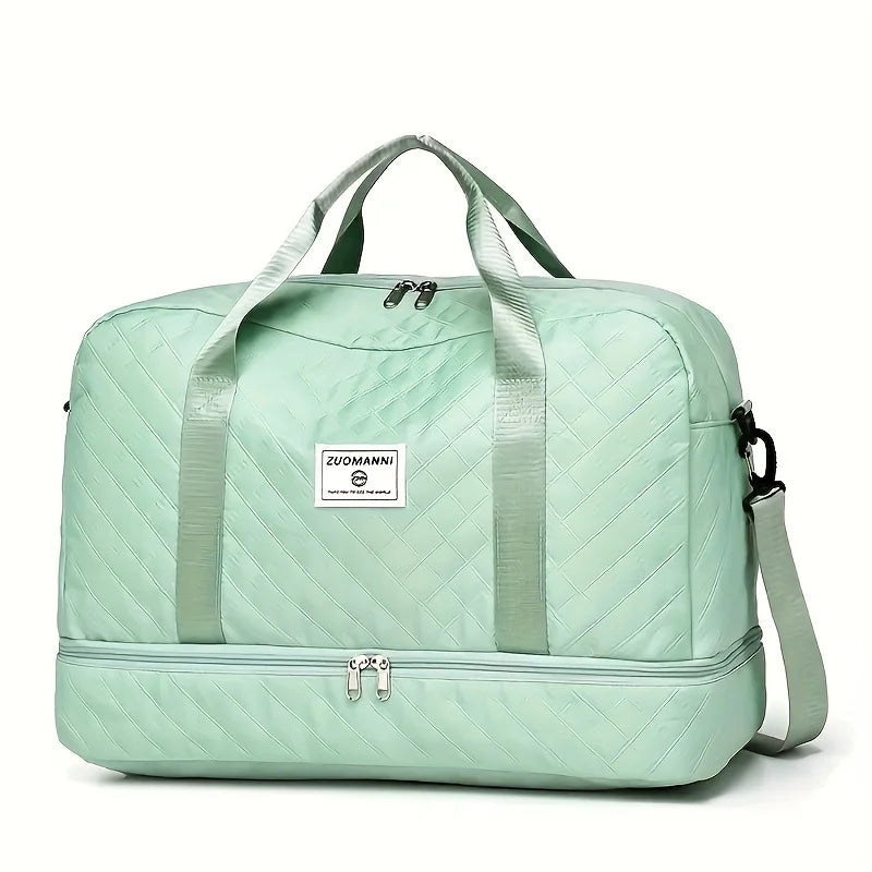 Lightweight Luggage Bag, Large Capacity Travel Duffle Bag Gym Tote Bags, Shoulder Weekender Overnight Bag