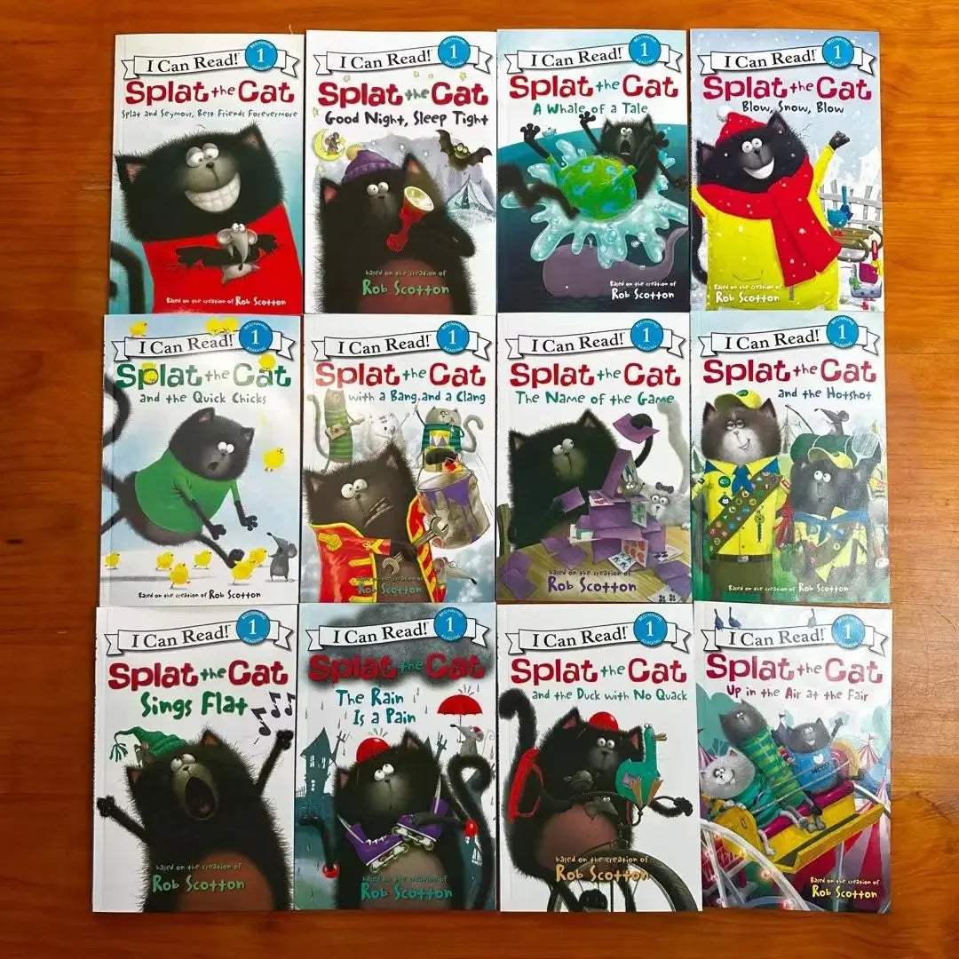 English Version I Can Read Graded Reading Book Splat The Cat 20 Volumes English Books Libros Livros Libro Livro