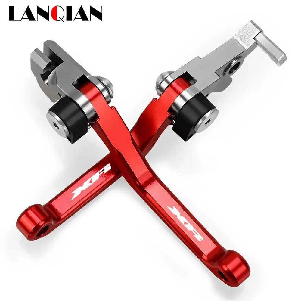 Dirt Bike For HONDA XR230 XR250 XR400 MOTARD XR650R Motorcoss Pit Dirt Bike Pivot Foldable Brake Clutch Levers With XR