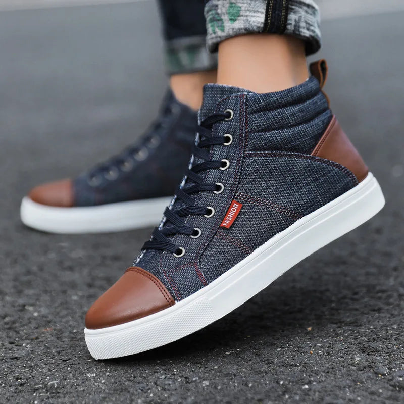 Men's High Top Luxury Sneakers
