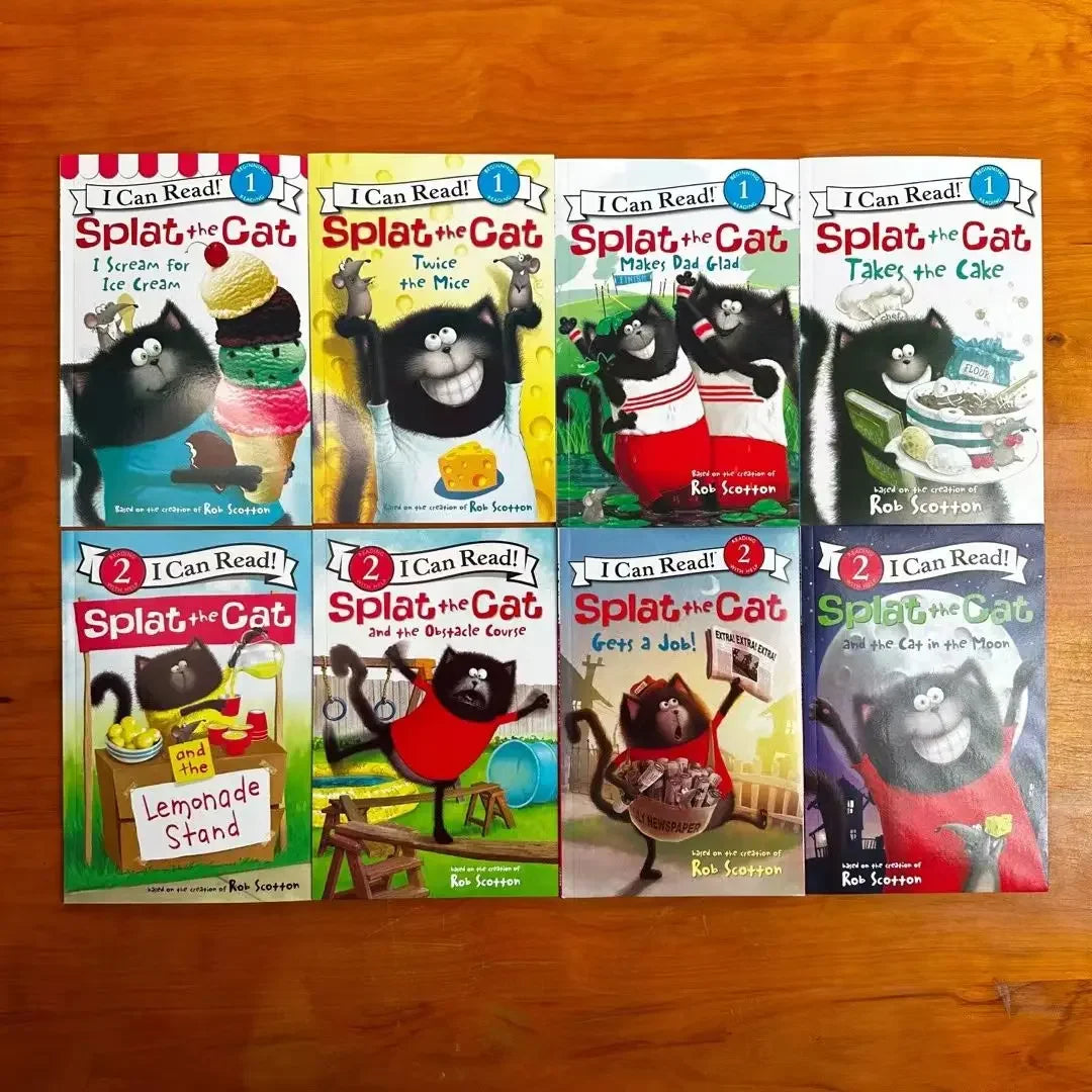 English Version I Can Read Graded Reading Book Splat The Cat 20 Volumes English Books Libros Livros Libro Livro