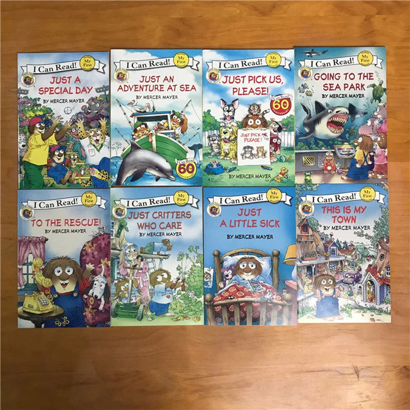 20 Books+CD I Can Read Little Critter English Picture Story Book For Kids Education Learning Toys Parent-Child Reading Book Gift